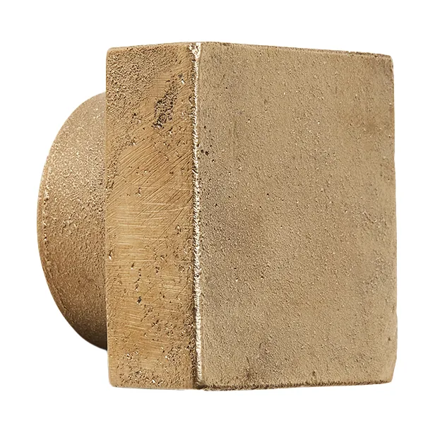 Square krok large, Casted brass Ferm Living