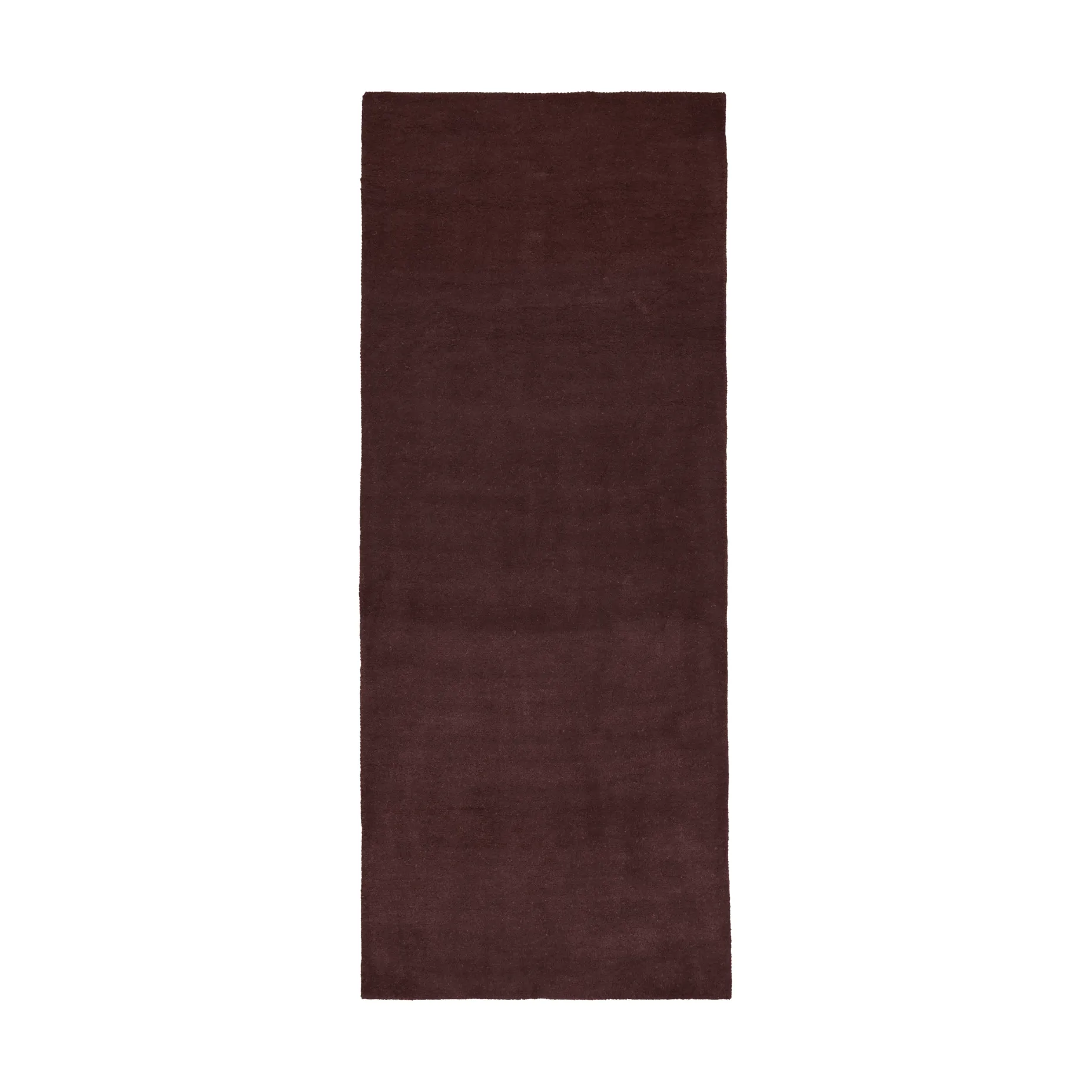 Stille tuftad matta, Dark pecan, 80x200 cm Ferm Living
