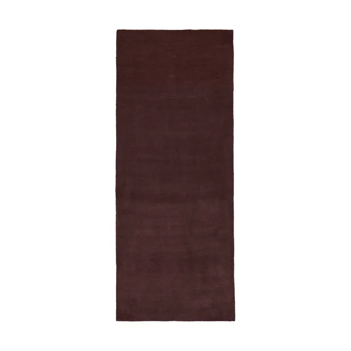 Stille tuftad matta - Dark pecan, 80x200 cm - Ferm Living
