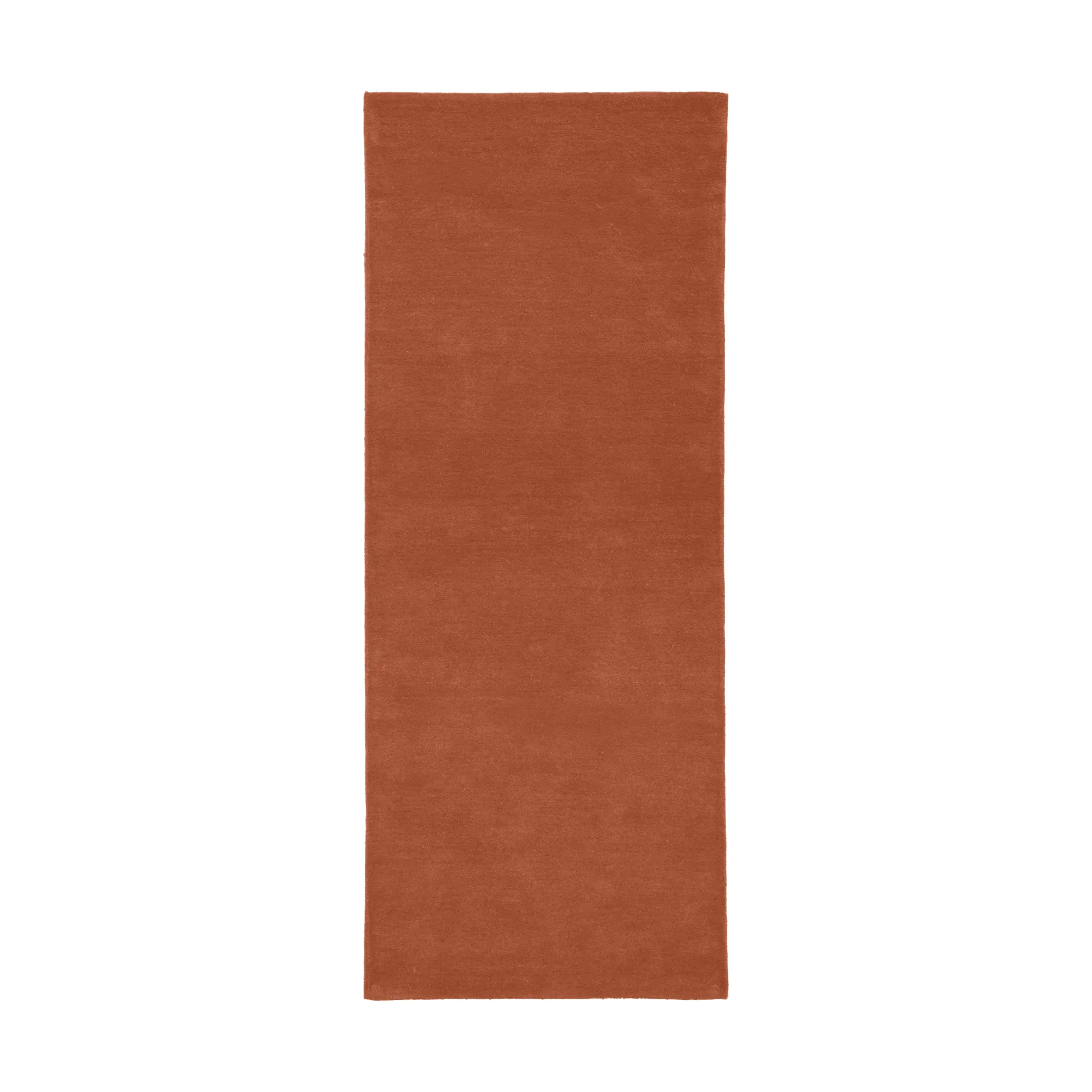 Stille tuftad matta, Red brown, 80x200 cm Ferm Living