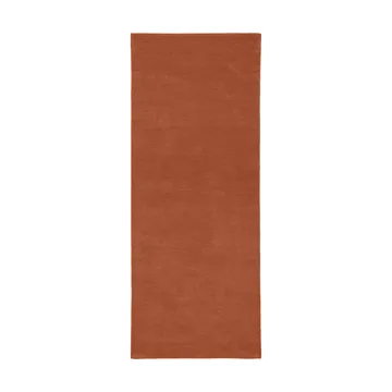 Stille tuftad matta - Red brown, 80x200 cm - Ferm Living