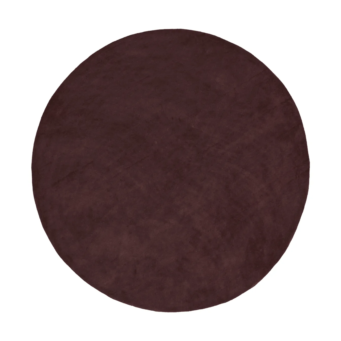 Stille tuftad matta rund, Dark pecan, Ø240 cm Ferm Living