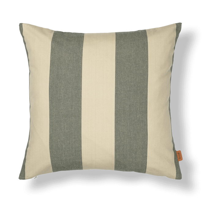 Strand outdoor kuddfodral 50x50 cm - Dark lichen-parchment - Ferm LIVING