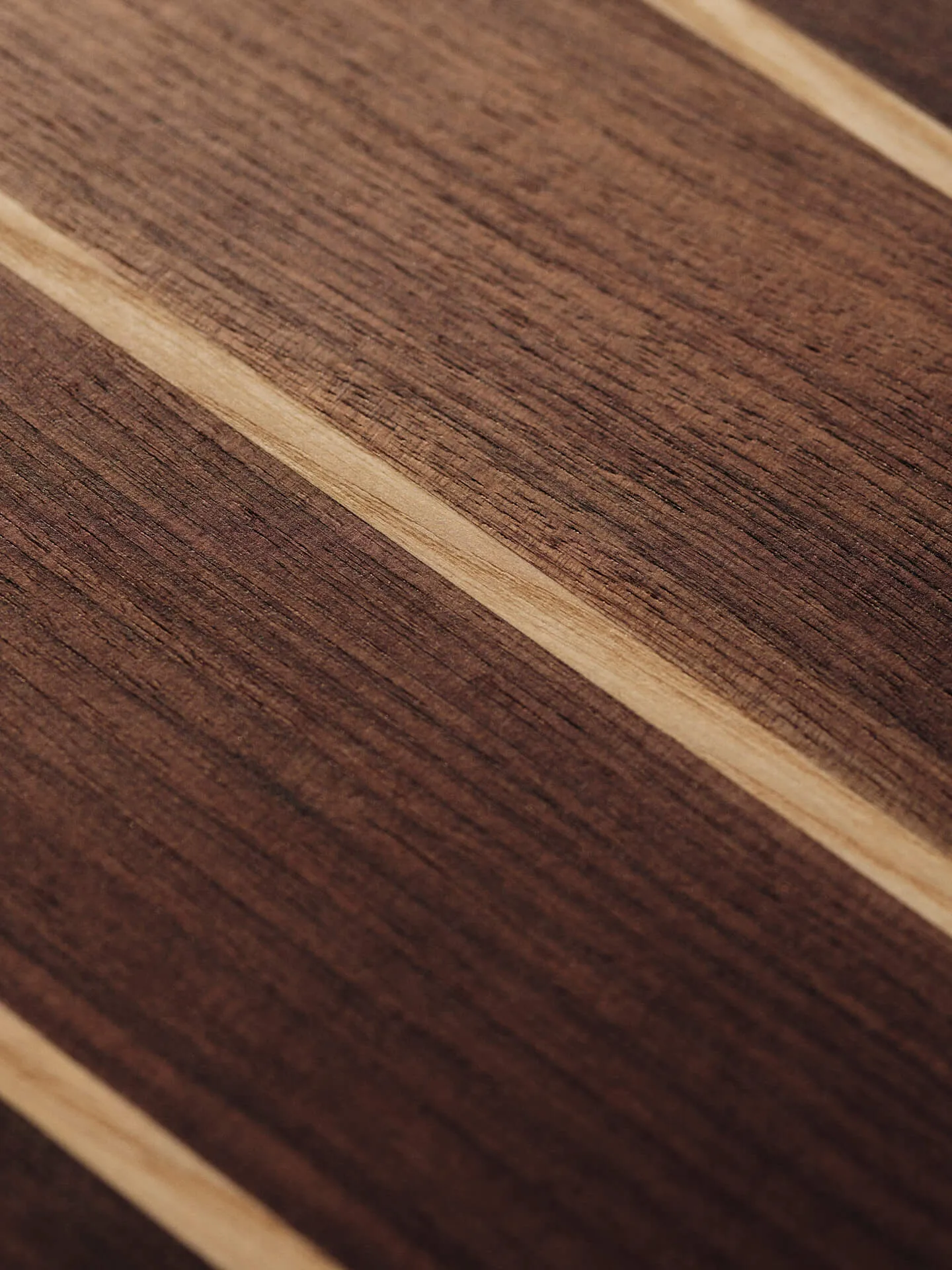 Stribe skärbräda fine 25x36 cm, Walnut-ash Ferm Living