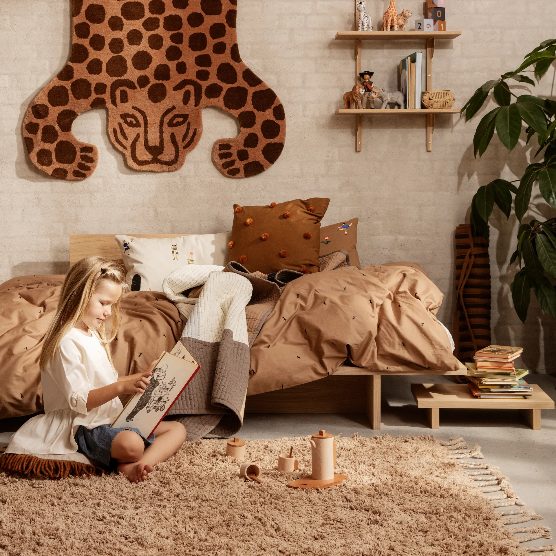 The Park kudde 40x60 cm, Natural Ferm Living