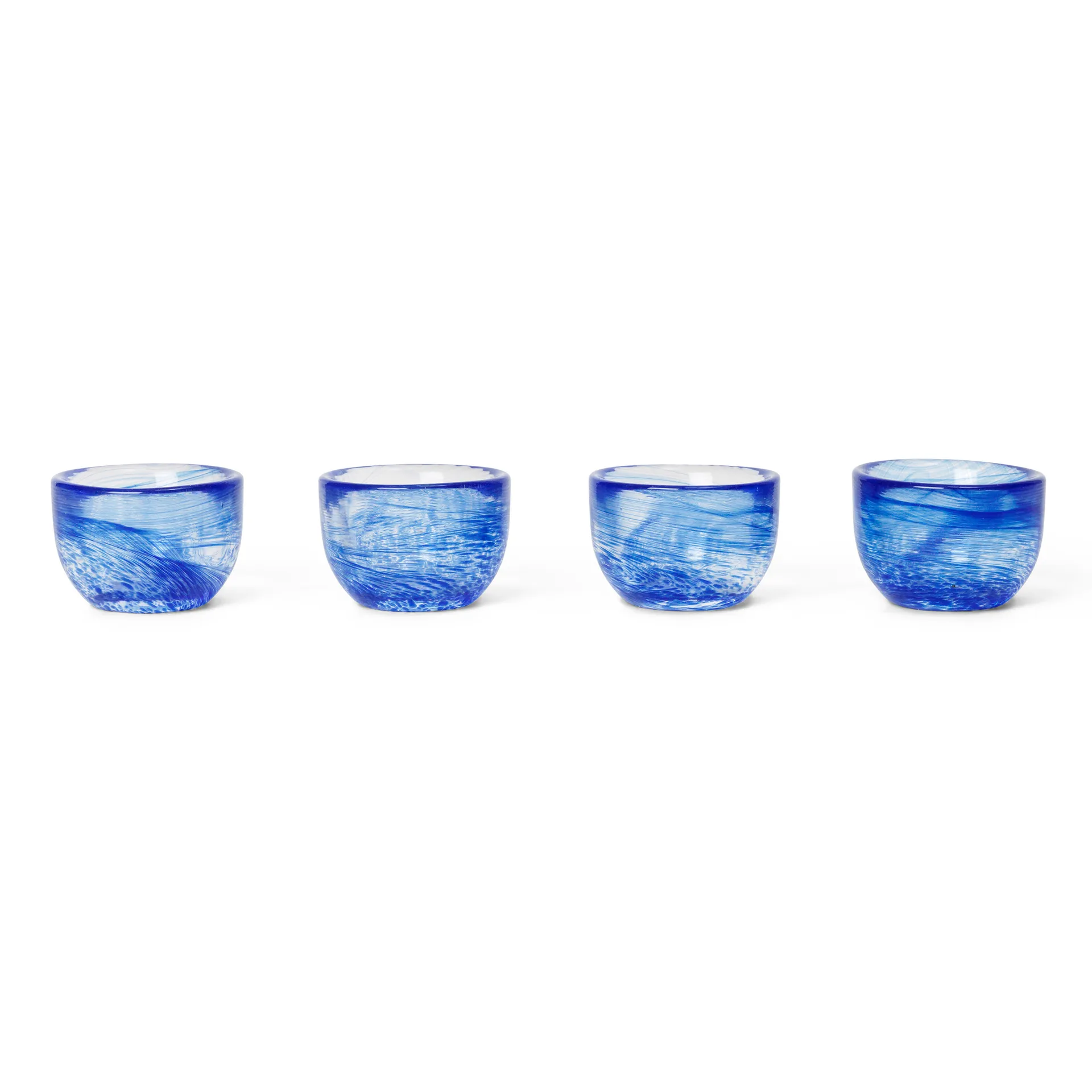 Tinta äggkoppar 4-pack Ø4,8 cm, Blue Ferm Living