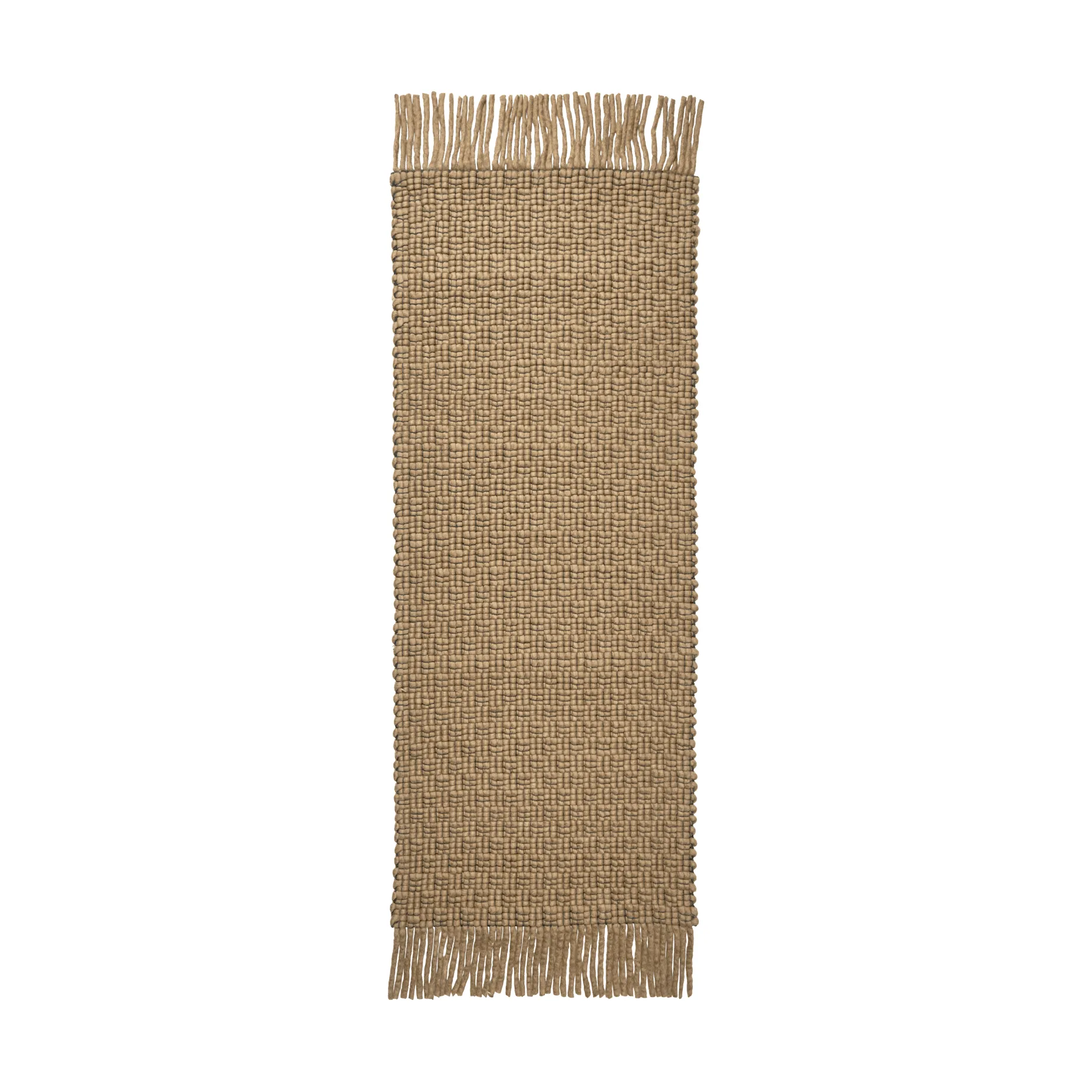 Udo matta, Tan-black, 80x200 cm Ferm Living