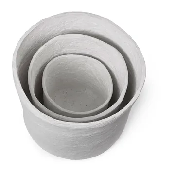 Vary förvaringskorg 3 delar - White - Ferm Living