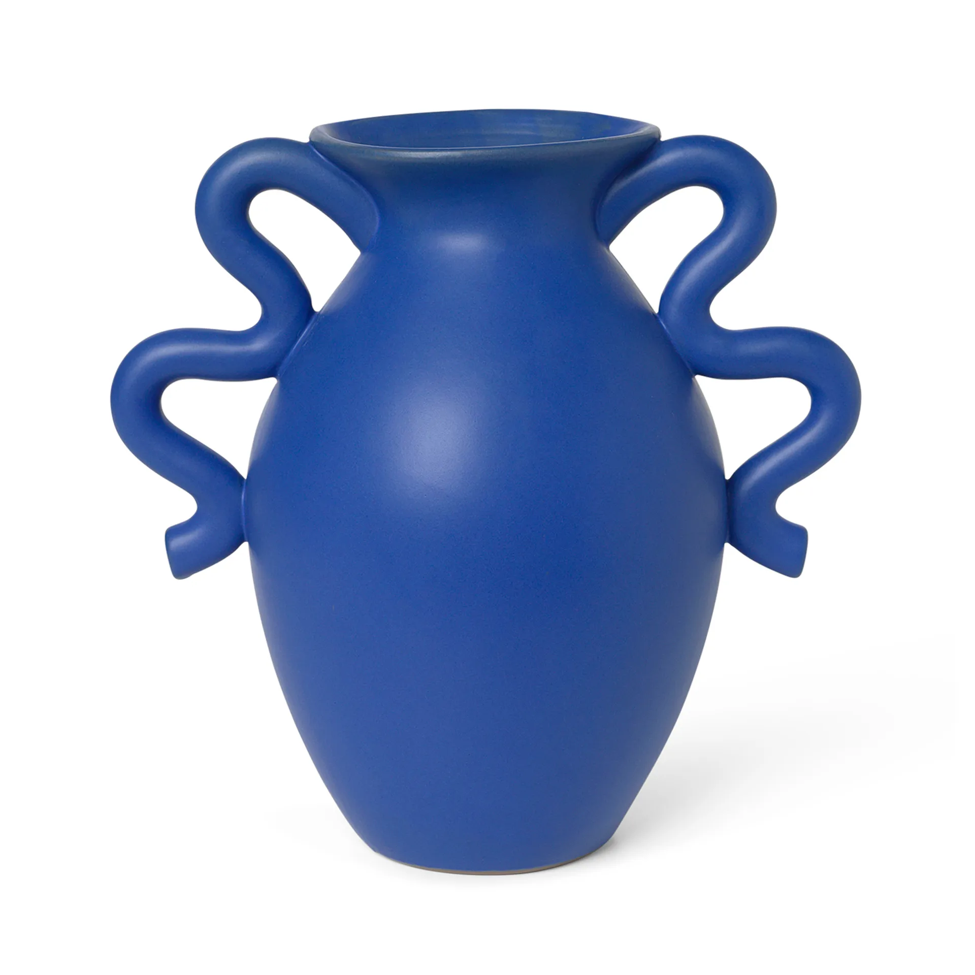 Verso vas 27 cm, Bright Blue Ferm Living