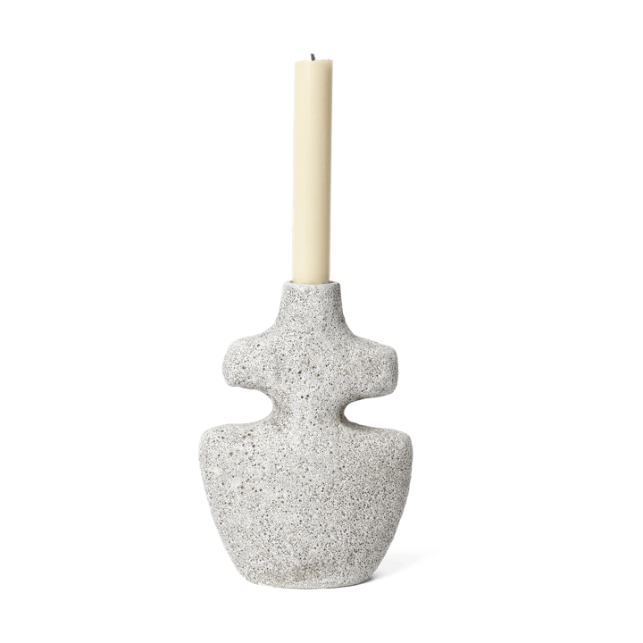 Yara ljusstake medium, Grey Pumice Ferm Living