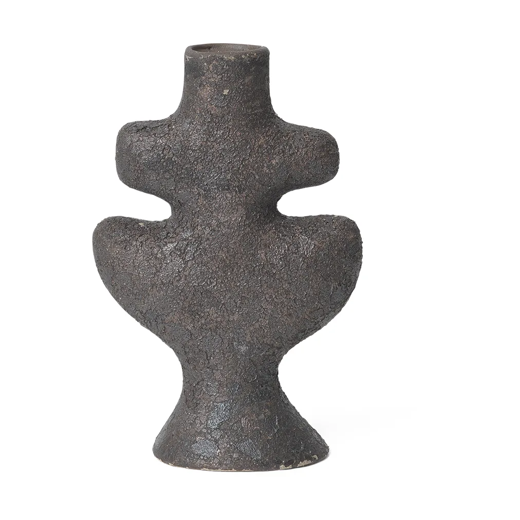 Ferm Living Yara ljusstake small Rustic Iron