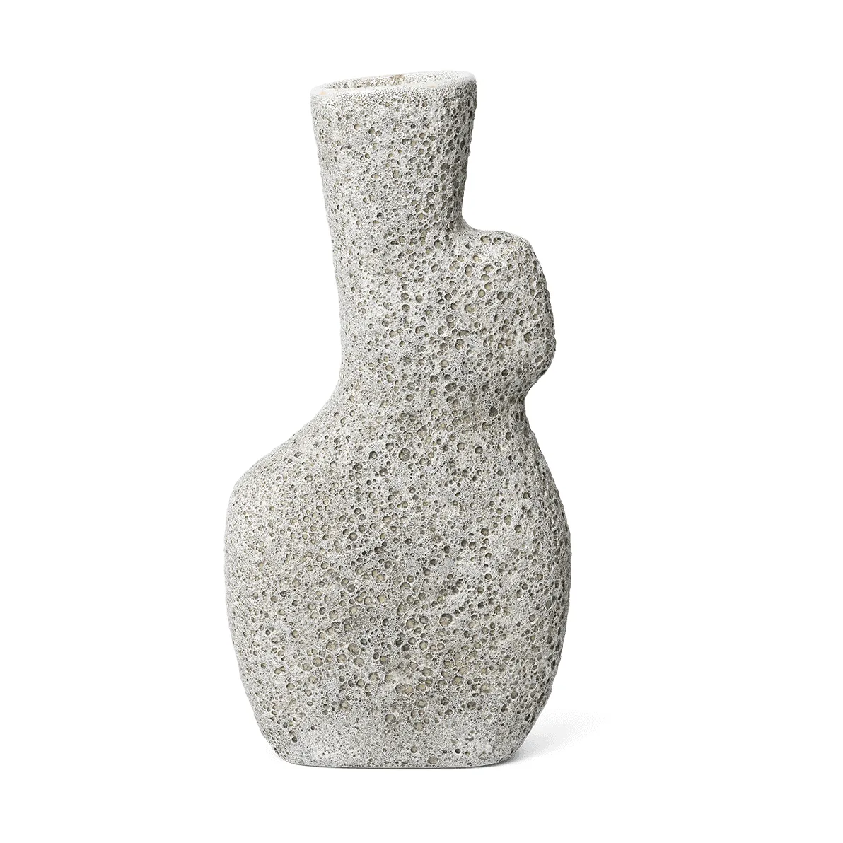 Ferm Living Yara vas large Grey Pumice