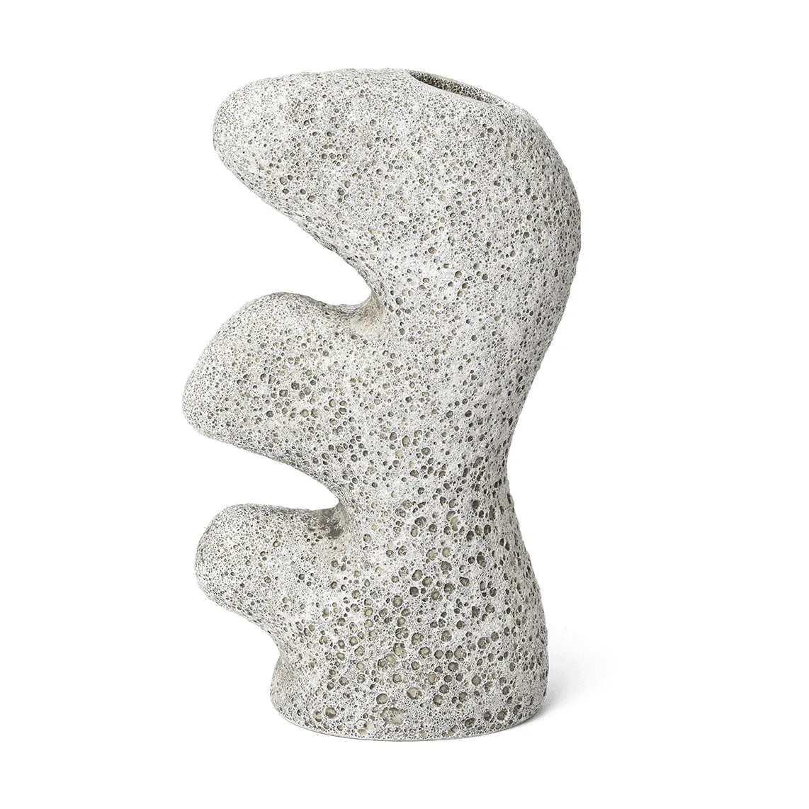 Ferm Living Yara vas small Grey Pumice