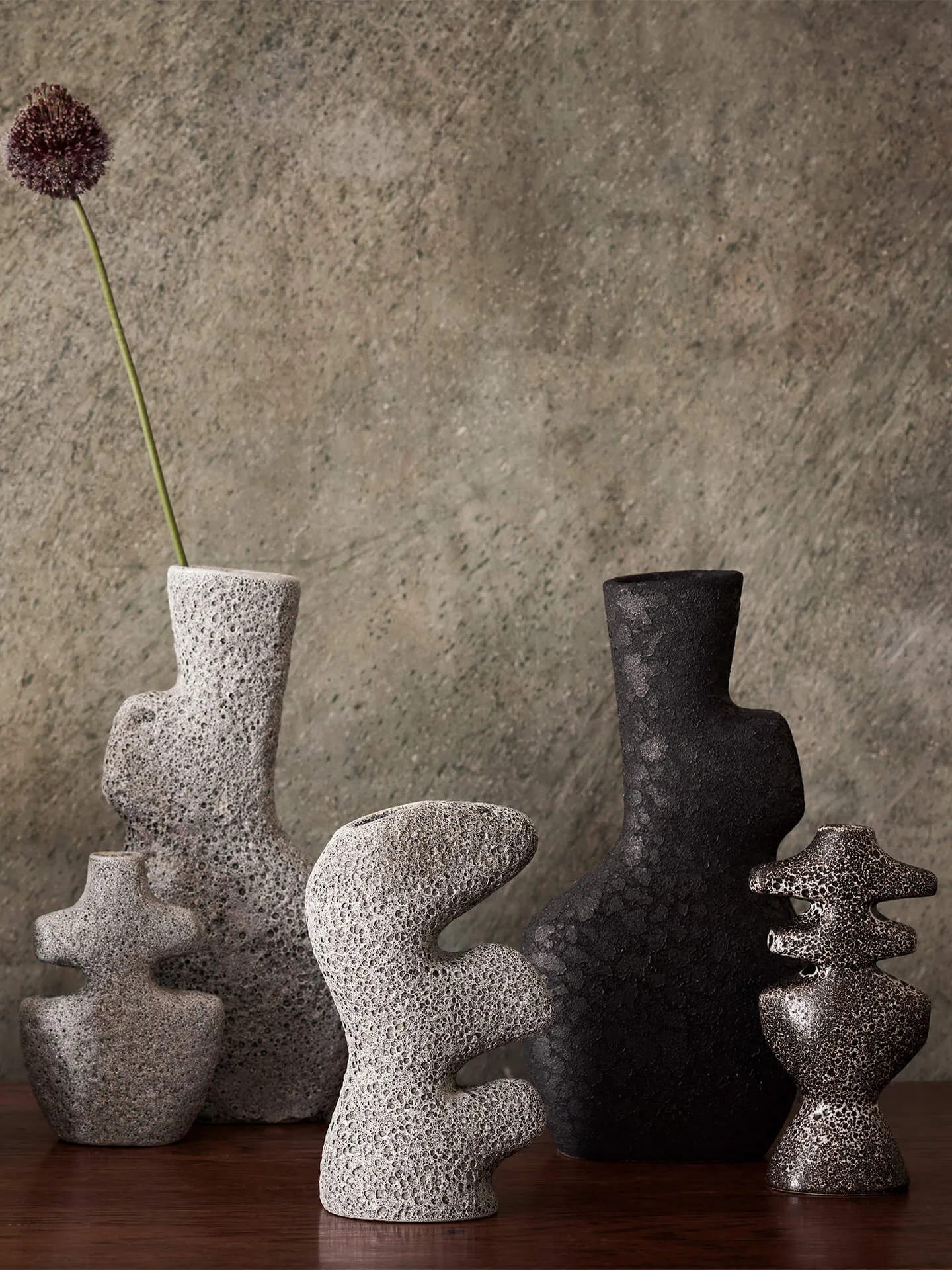 Yara vas small, Grey Pumice Ferm Living