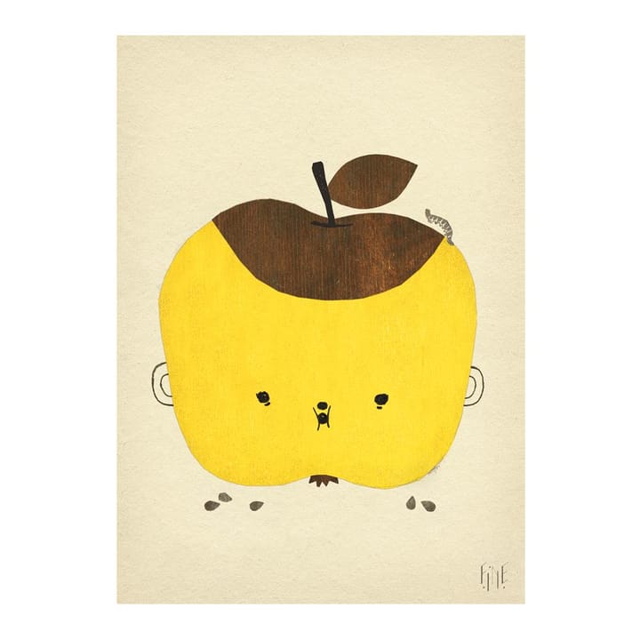 Äppel Päppel poster, 50 x 70 cm Fine Little Day