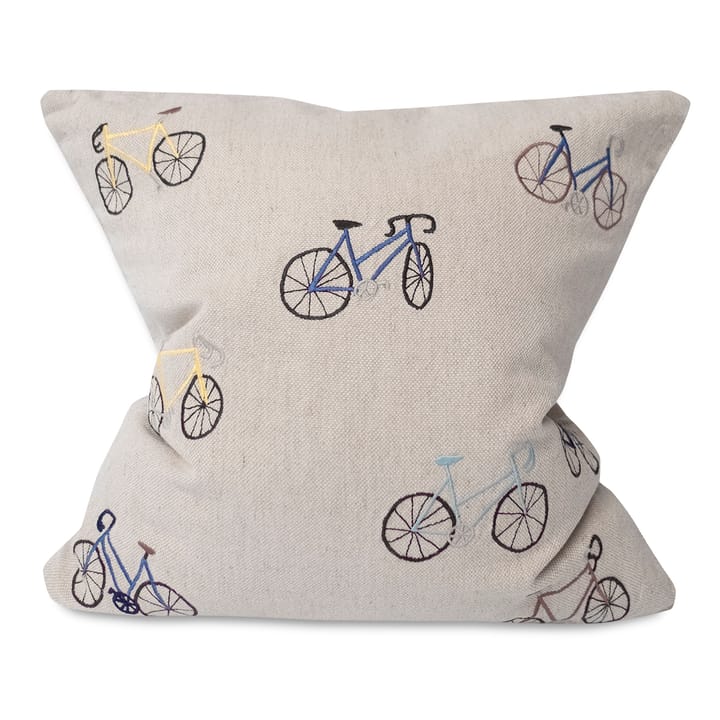 Bicycles kuddfodral 48x48 cm, Beige Fine Little Day