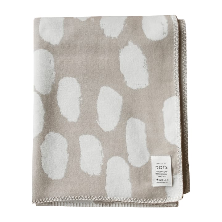 Dots filt 140x180 cm, Beige Fine Little Day