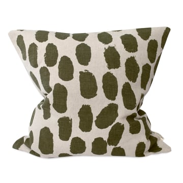 Fine Little Day Dots kuddfodral 48×48 cm Beige-olivgrön
