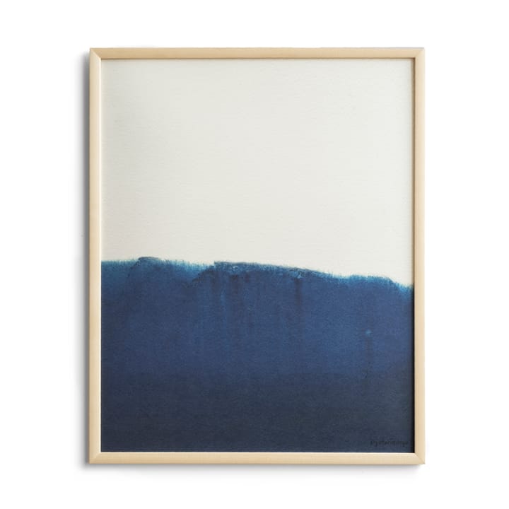 Dyeforindigo ocean 1 poster 40x50 cm, Blå-vit Fine Little Day