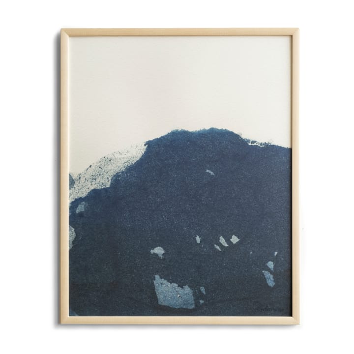 Dyeforindigo ocean 2 poster 40x50 cm, Blå-vit Fine Little Day