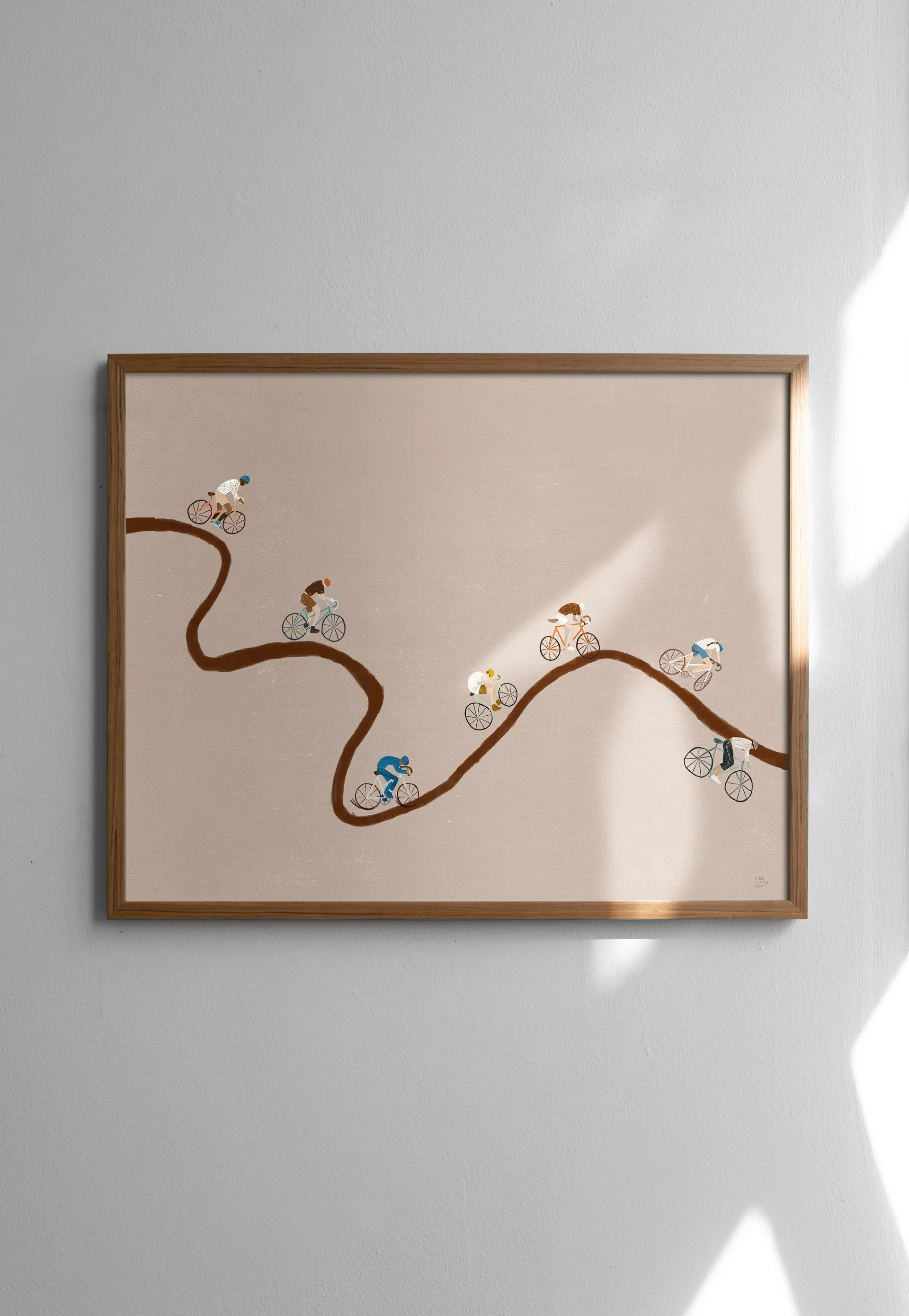 Giro poster, Beige, 50x40 cm Fine Little Day