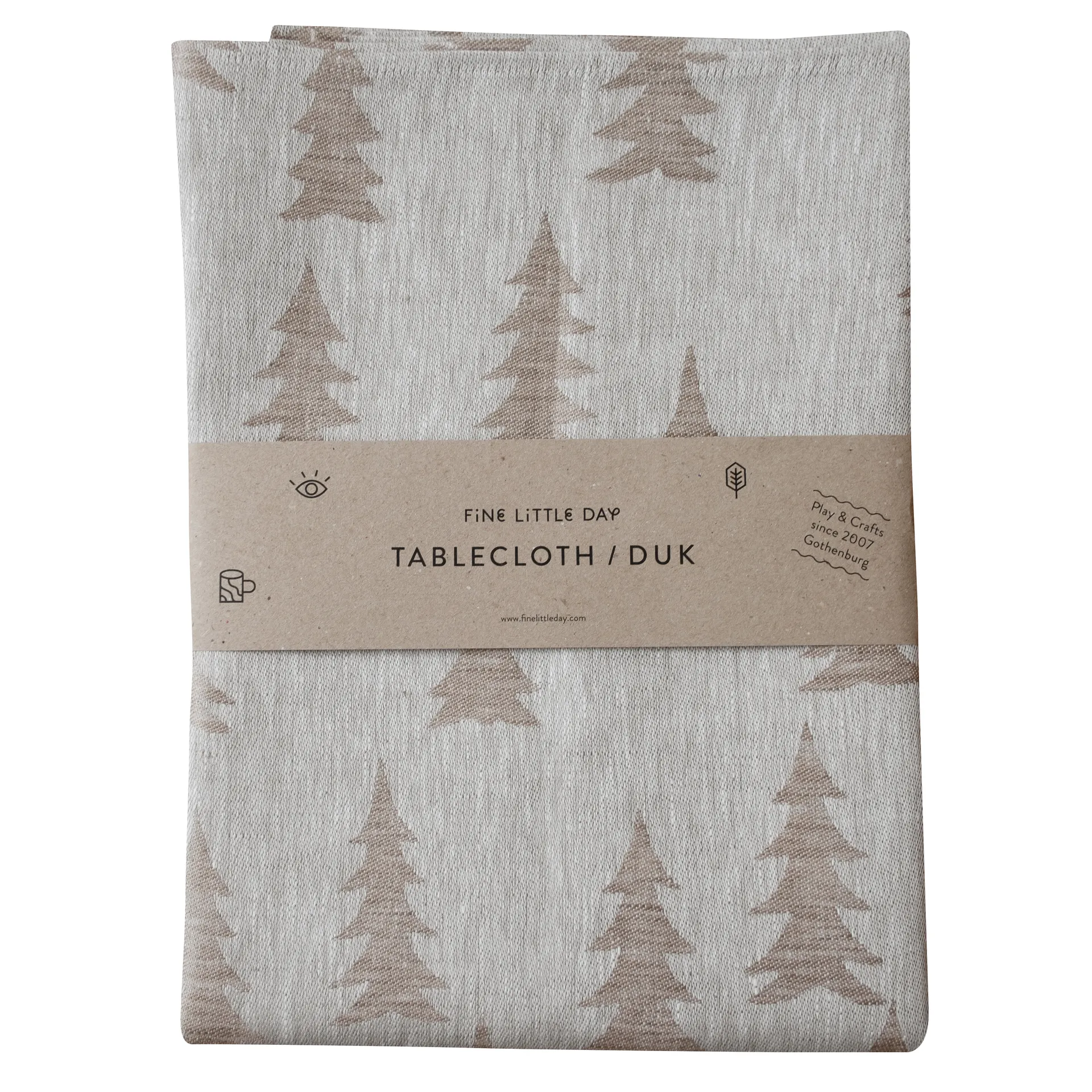 Gran duk linne 147x147 cm, Sand Fine Little Day