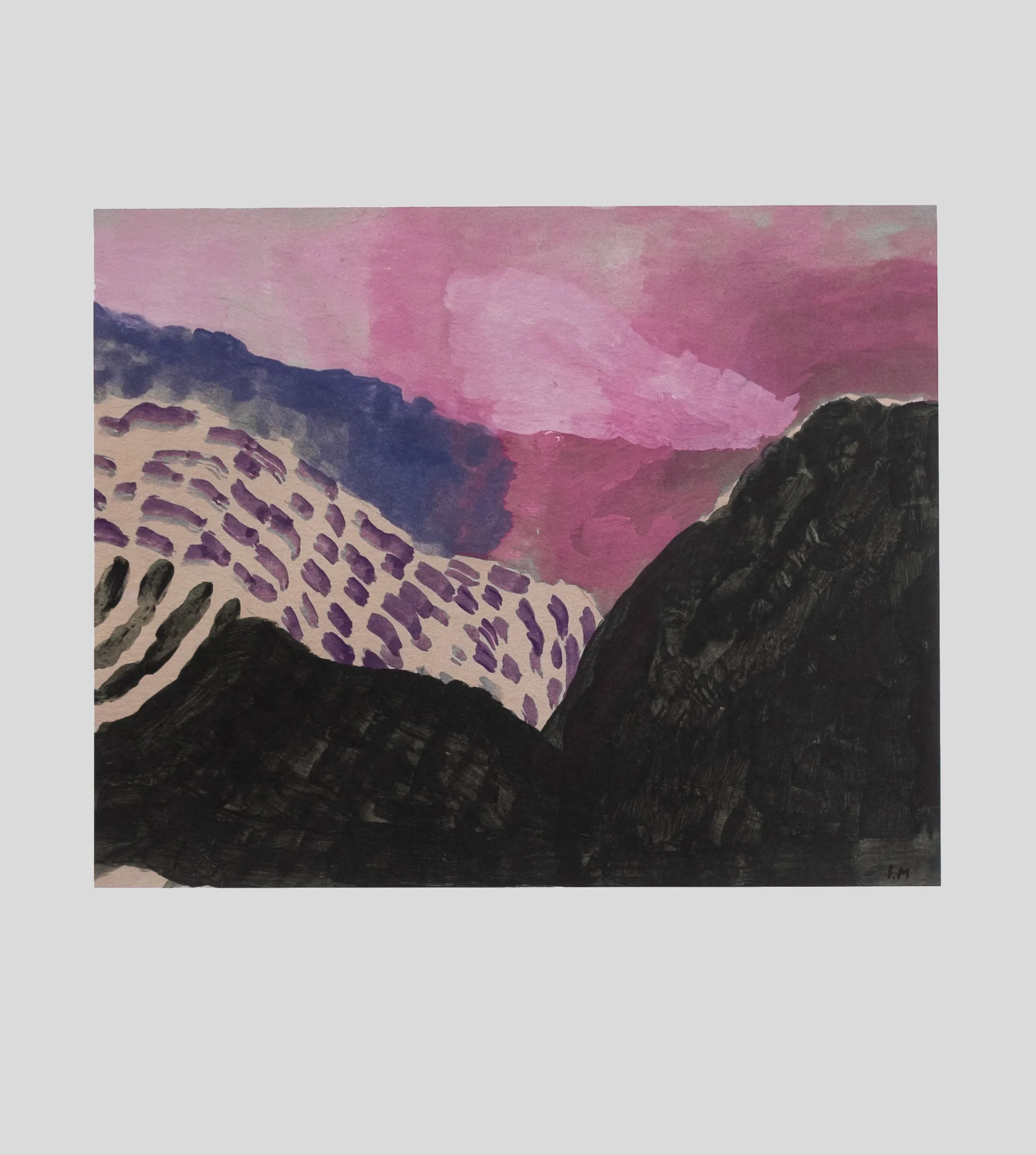 Landskap poster 40x50 cm, Multi Fine Little Day