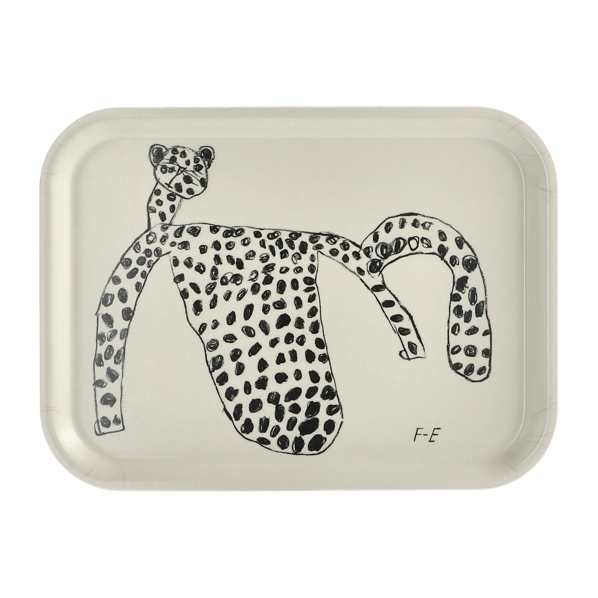 Leo bricka 20x27 cm, Vit Fine Little Day