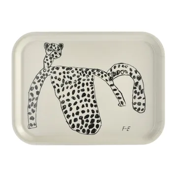 Leo bricka 20x27 cm - Vit - Fine Little Day