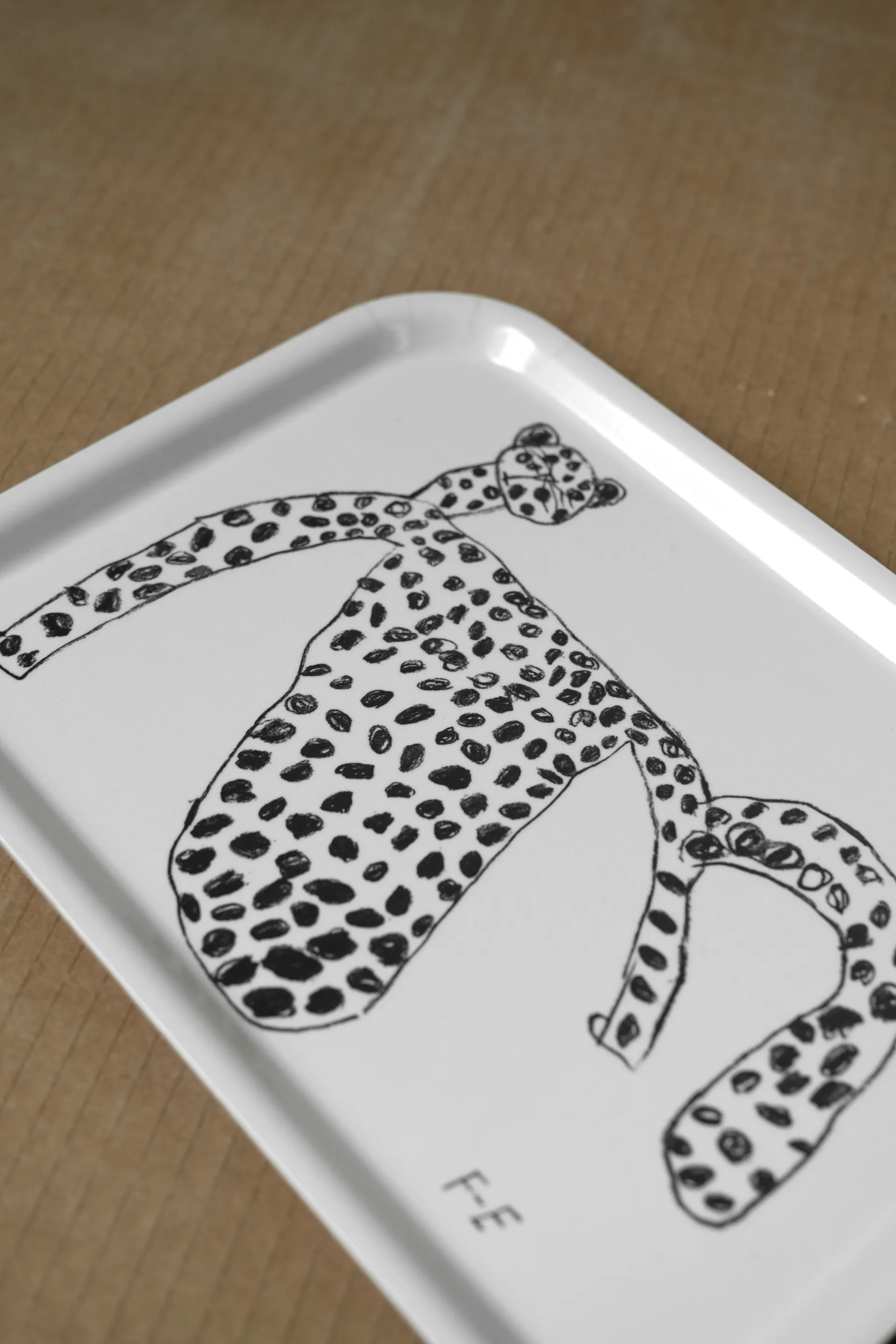 Leo bricka 20x27 cm, Vit Fine Little Day