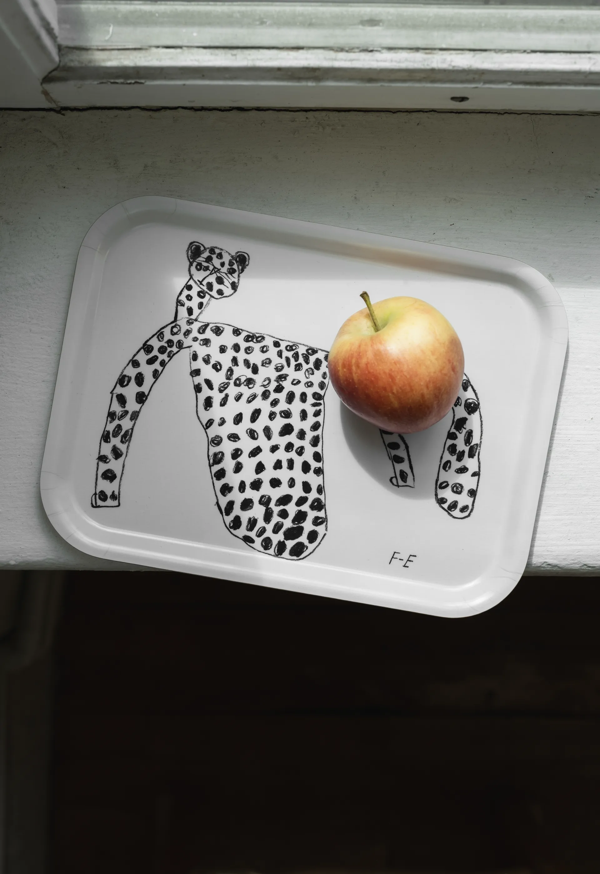 Leo bricka 20x27 cm, Vit Fine Little Day