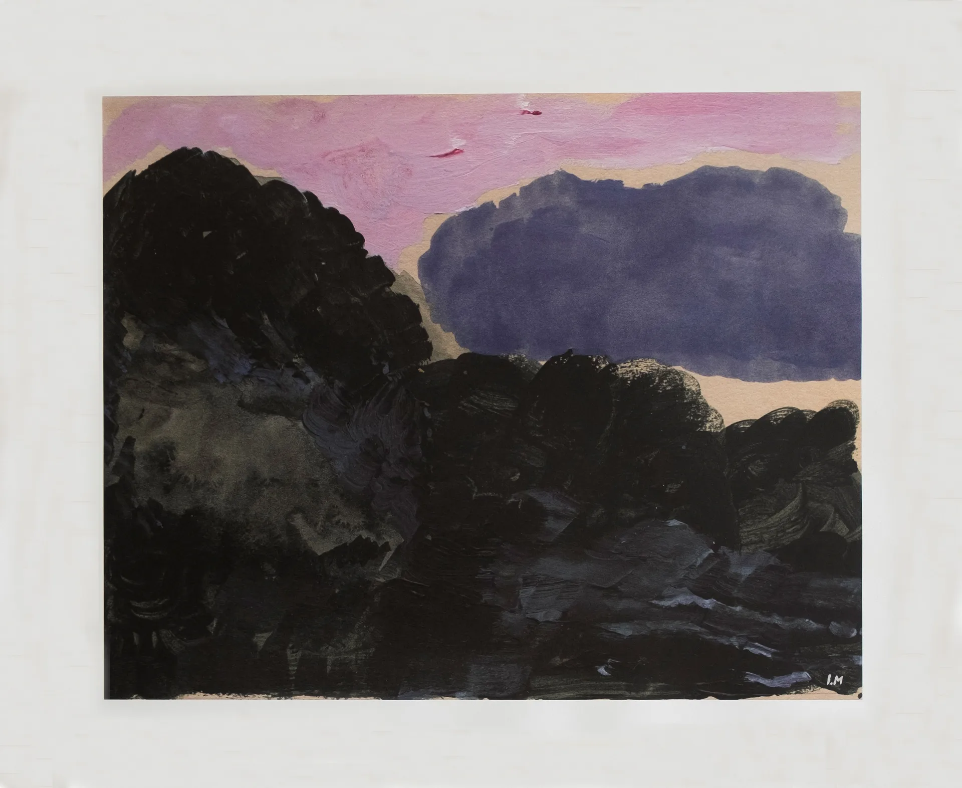 Moln poster 40x50 cm, Multi Fine Little Day