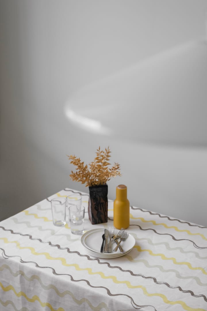 Randig bordsduk 149x250 cm, White-yellow Fine Little Day