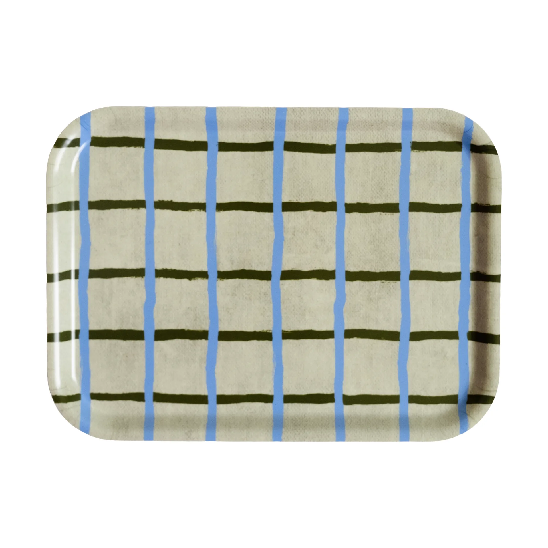Rutig bricka 20x27 cm, Pistage Fine Little Day