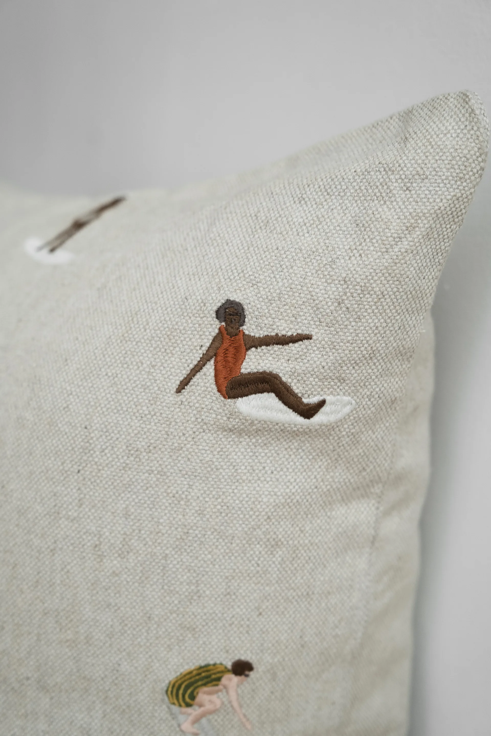 Surfers kuddfodral 48x48 cm, Natur Fine Little Day