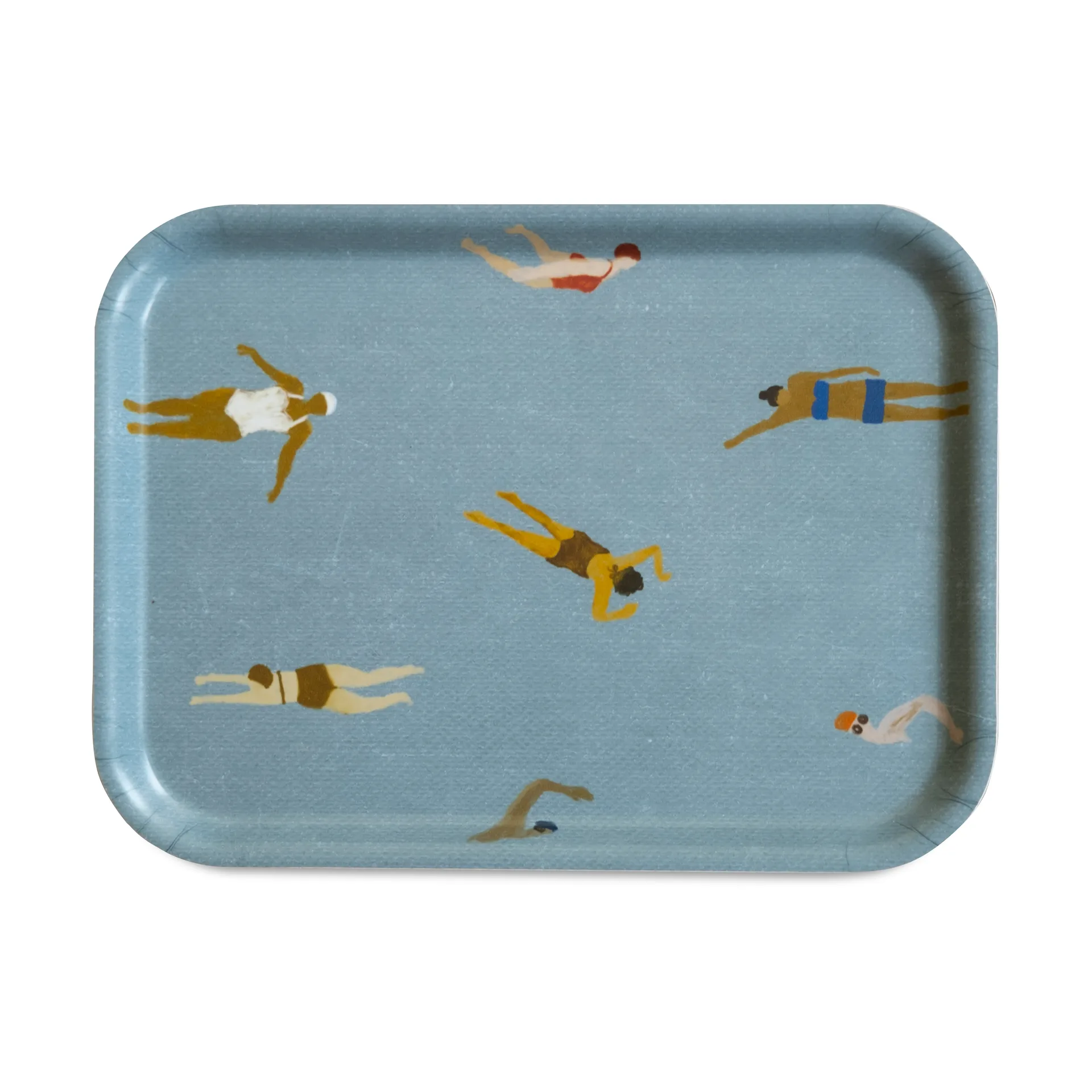 Swimmers bricka 20x27 cm, Beige Fine Little Day