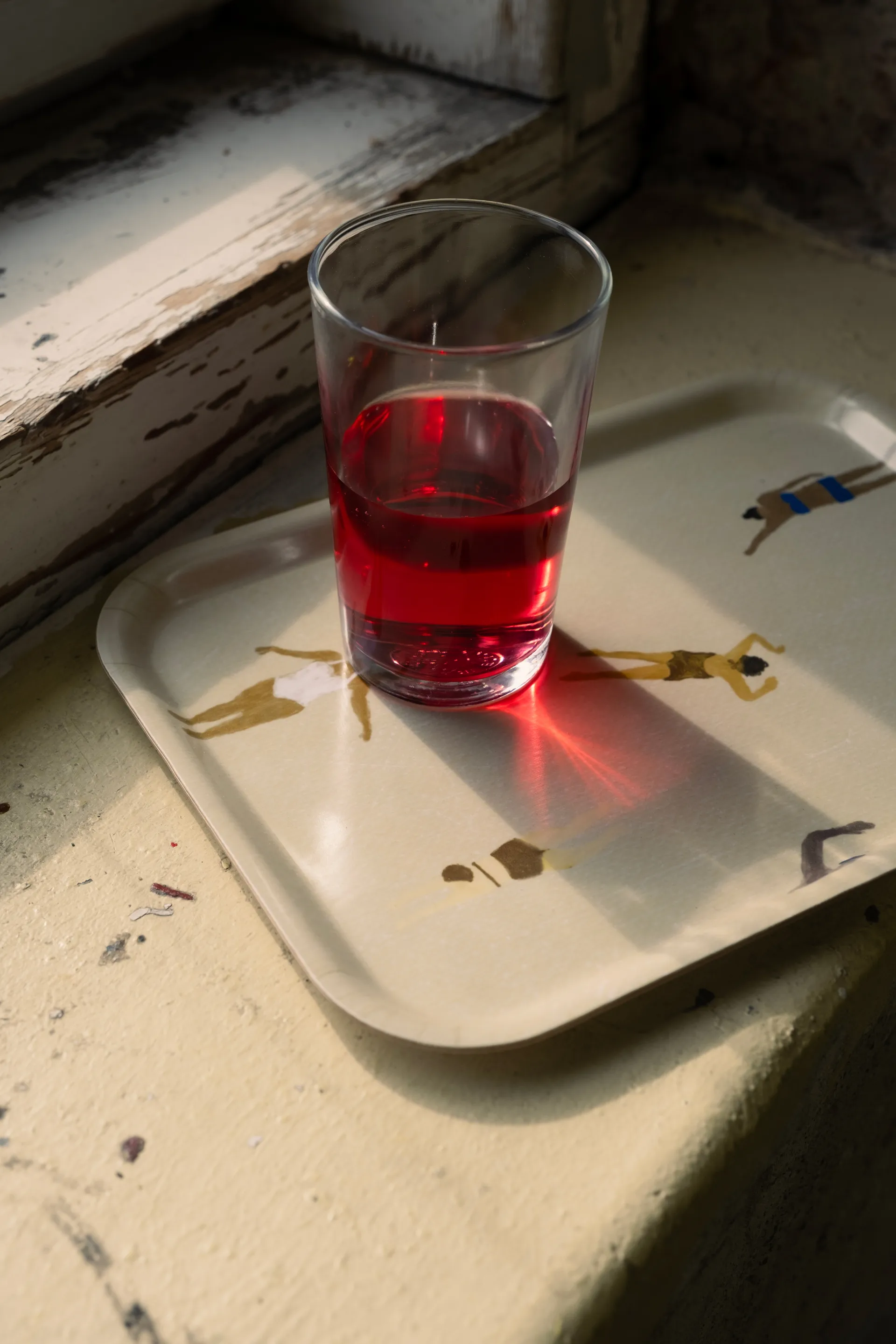 Swimmers bricka 20x27 cm, Beige Fine Little Day