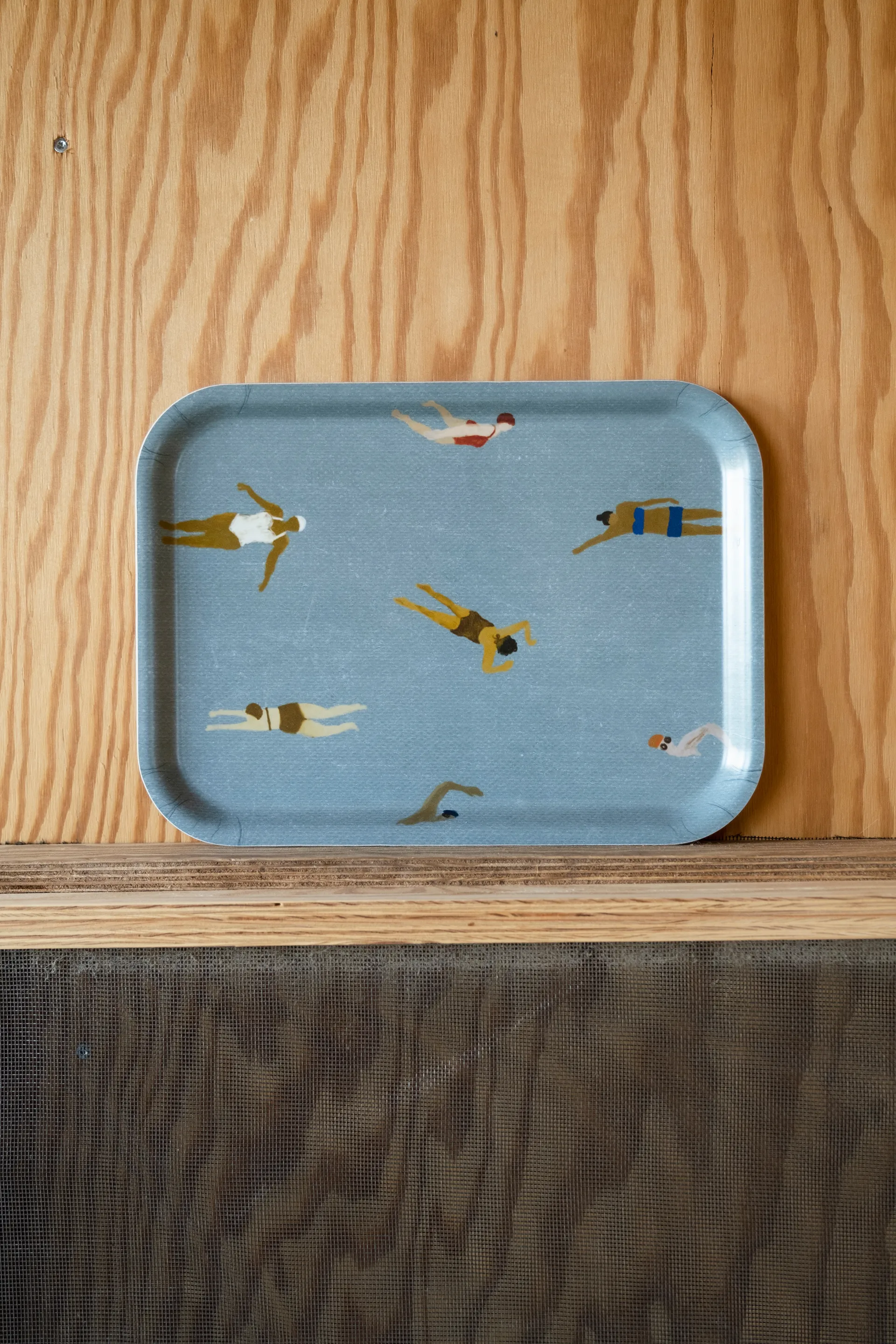 Swimmers bricka 20x27 cm, Beige Fine Little Day