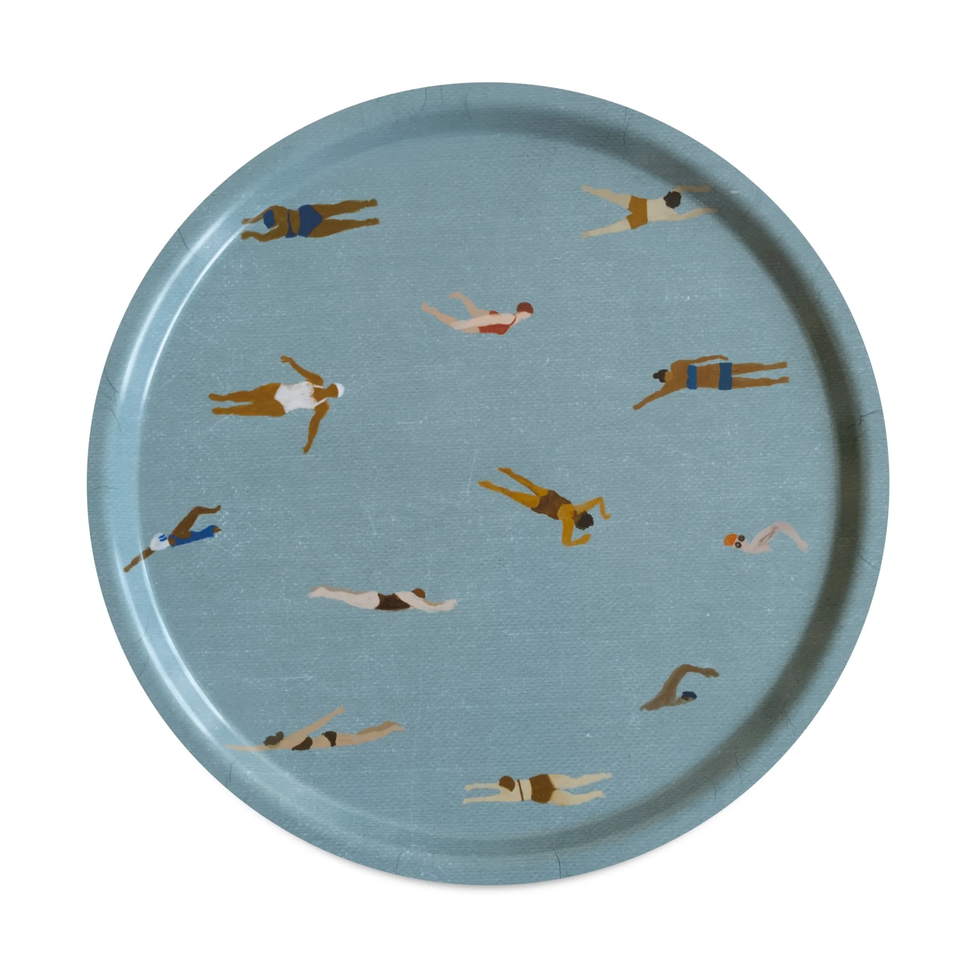 Swimmers bricka Ø38 cm, Beige Fine Little Day