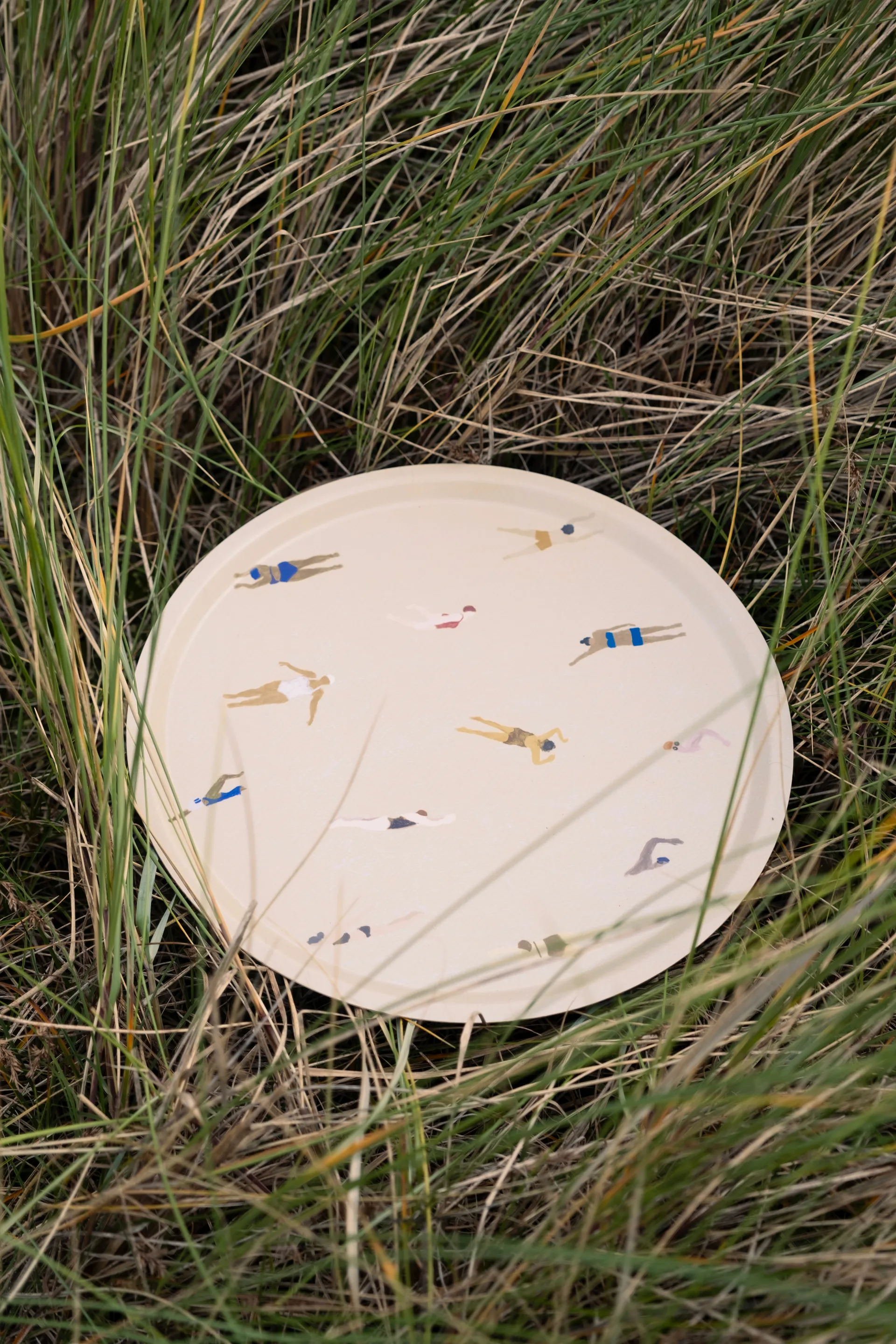 Swimmers bricka Ø38 cm, Beige Fine Little Day