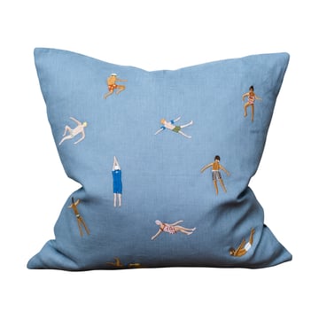 Fine Little Day Swimmers kuddfodral 45×45 cm Blue