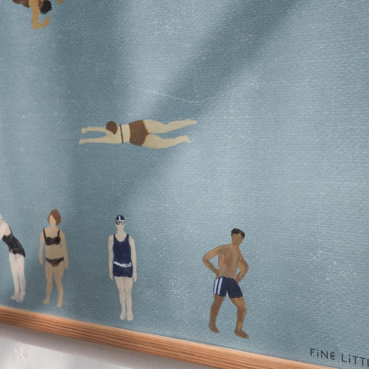 Swimmers poster, 50x70 cm Fine Little Day