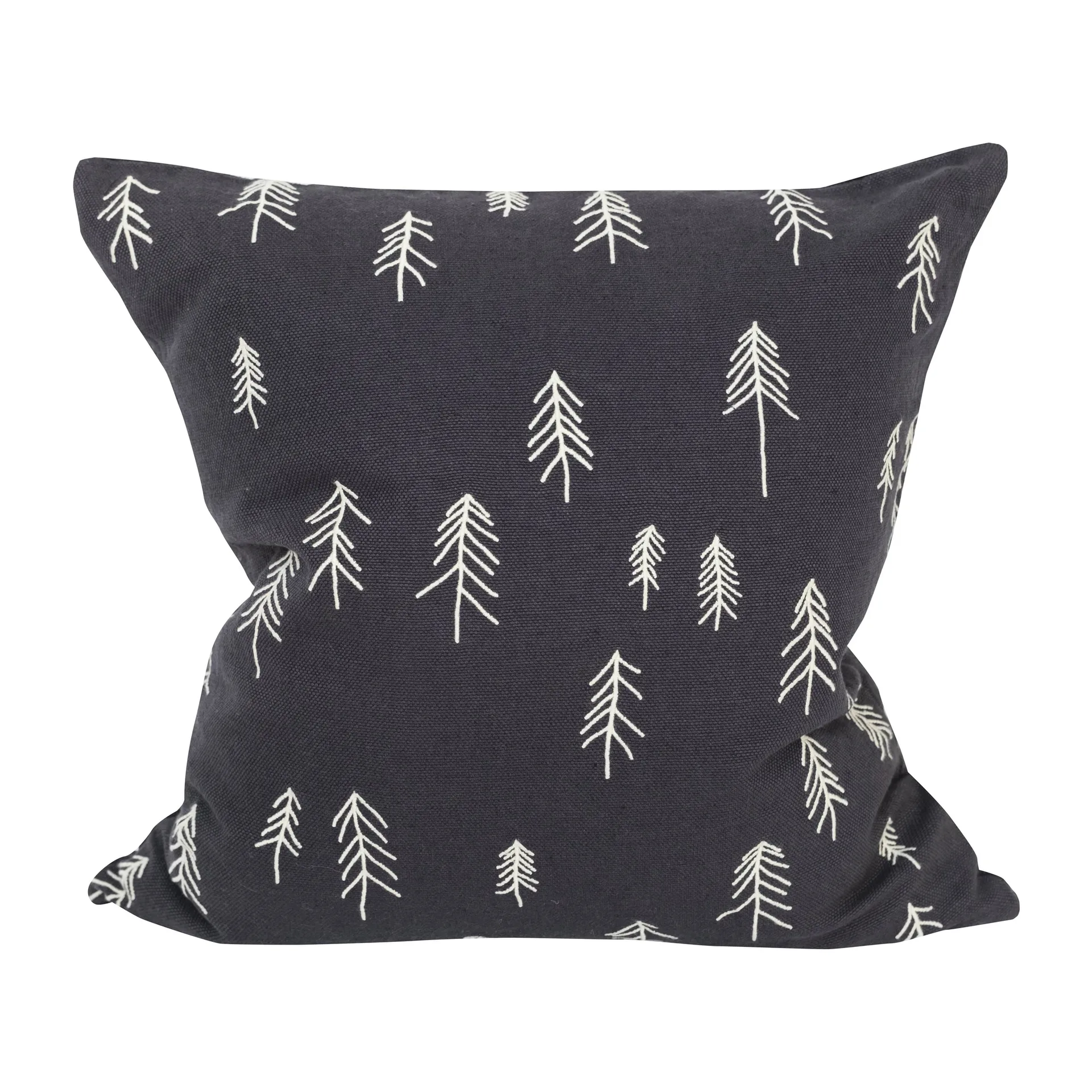 Tall kuddfodral 48x48 cm, Antracitblå Fine Little Day