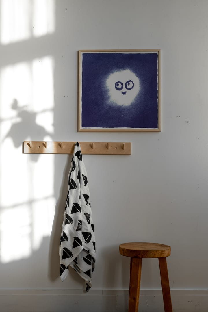 Tufs poster 50x50 cm, Blå-vit Fine Little Day