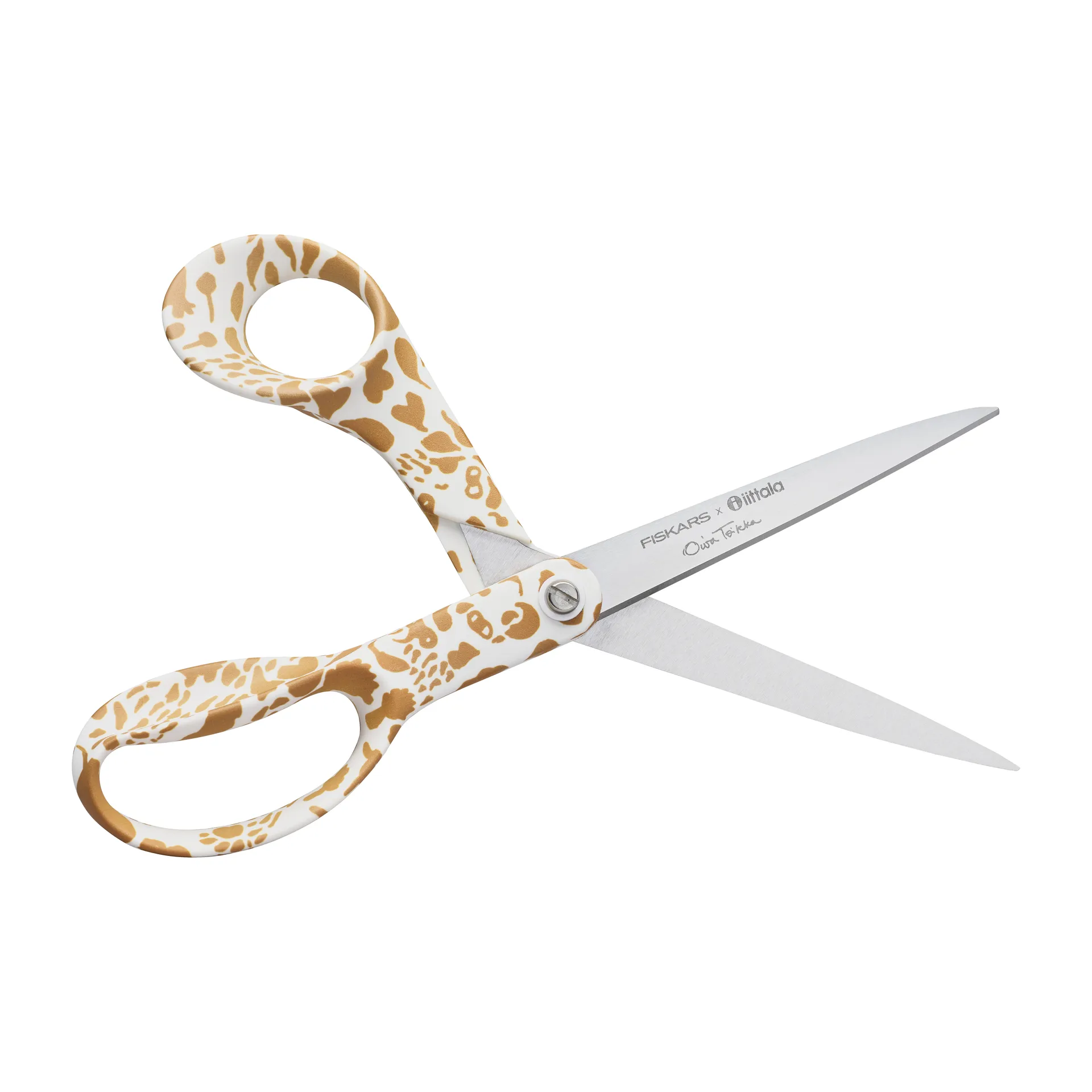 Fiskars x Iittala universalsax 21 cm, Cheetah brun Fiskars