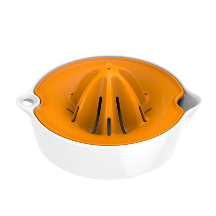 Functional Form juicepress, orange-vit Fiskars