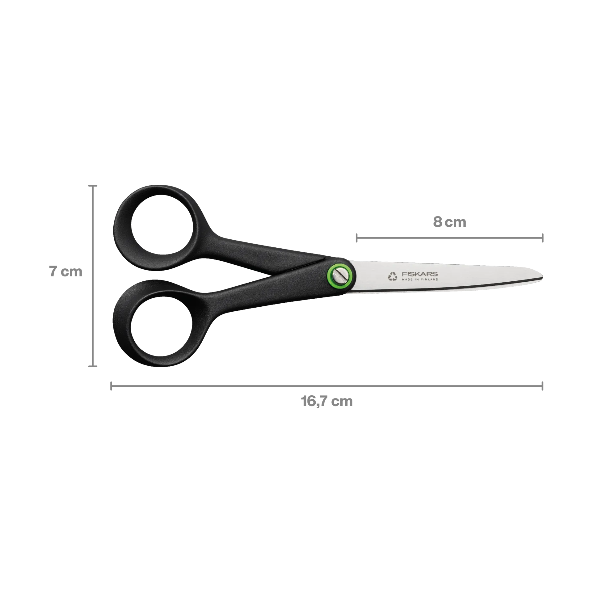 Functional Form universalsax 17 cm, Svart Fiskars