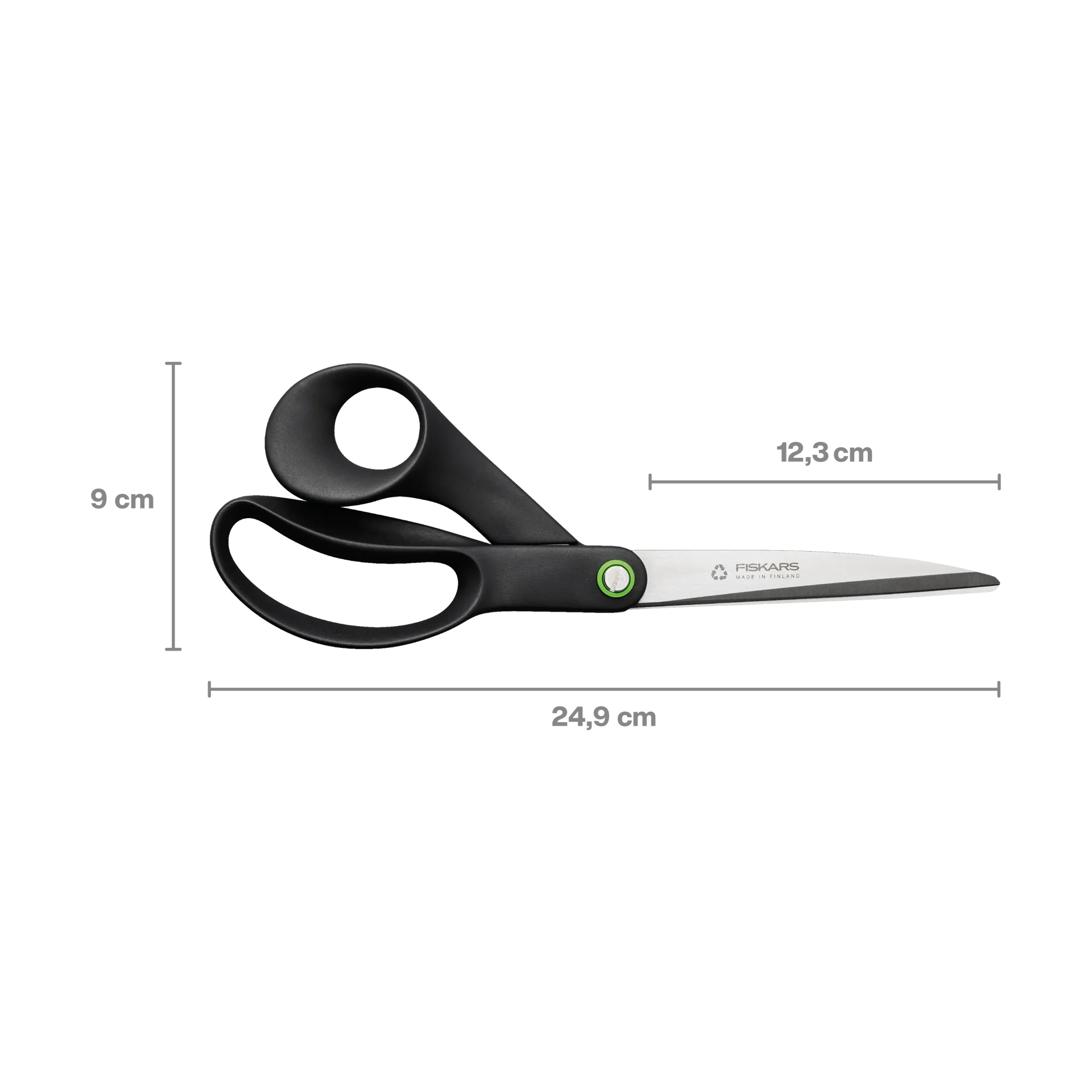 Functional Form universalsax 25 cm, Svart Fiskars