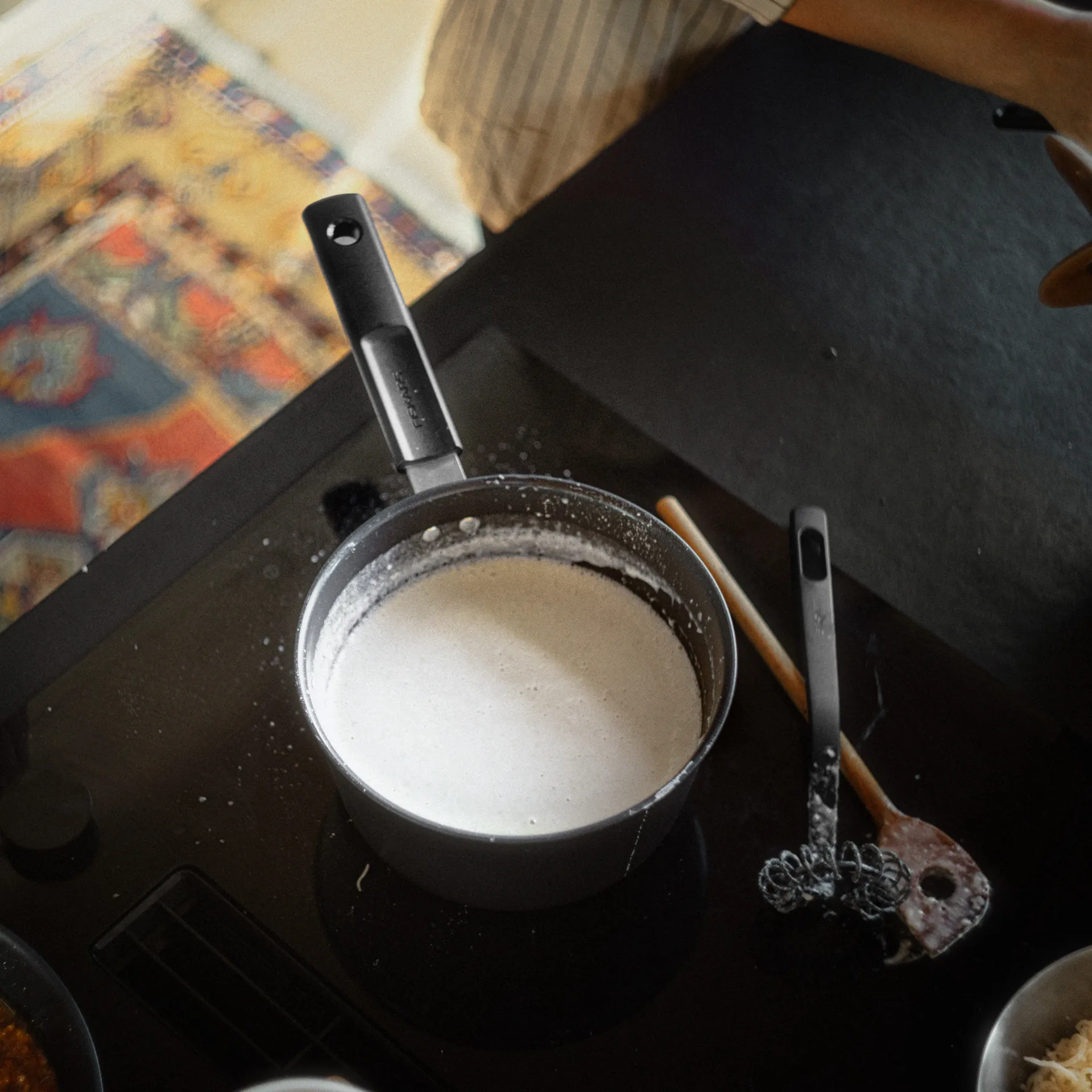 Hard Face kastrull med lock Ceratec Superior, 2,5 L Fiskars