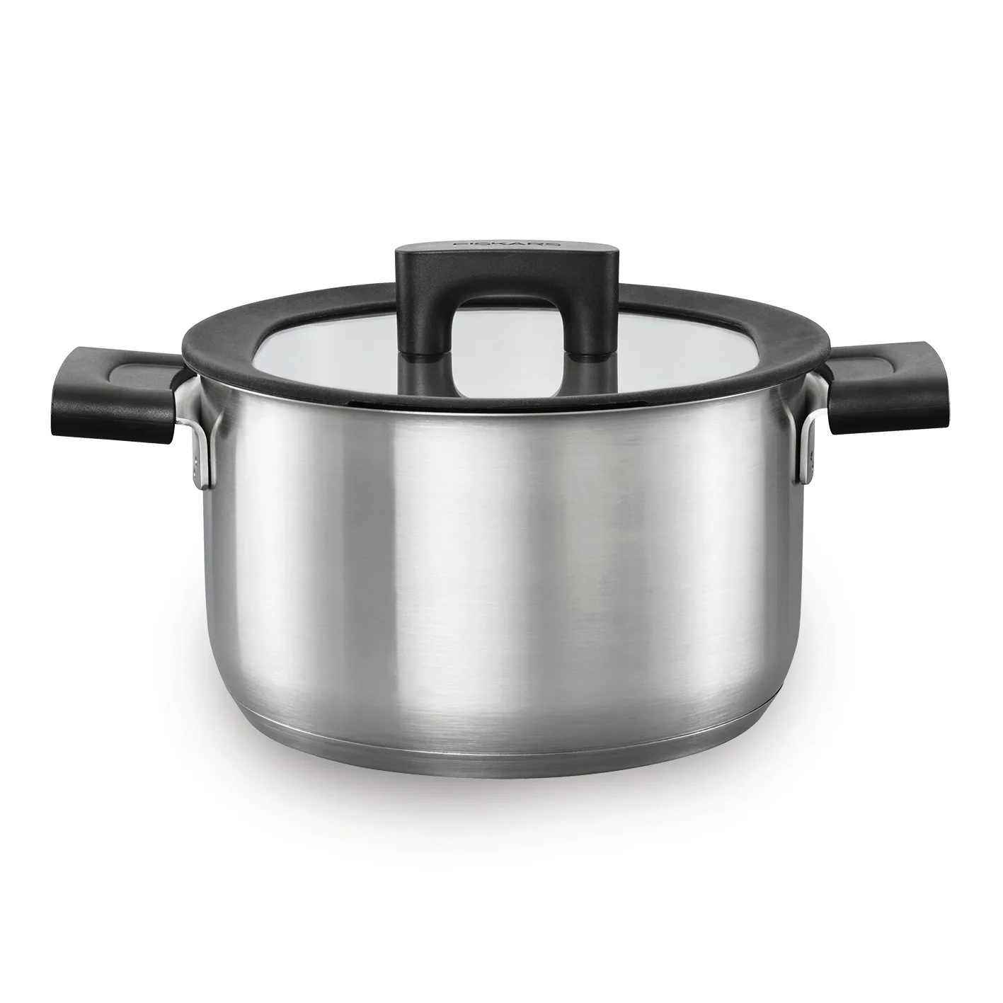 Hard Face Steel gryta med lock, 3,5 L Fiskars